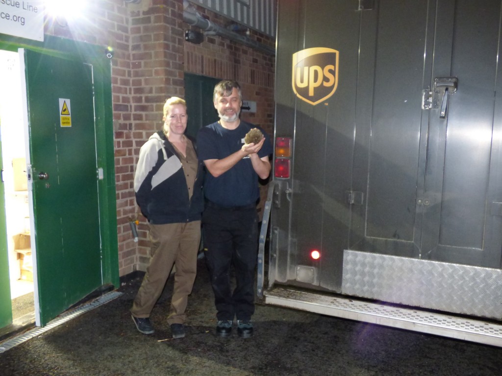 UPS special delivery to WRAS